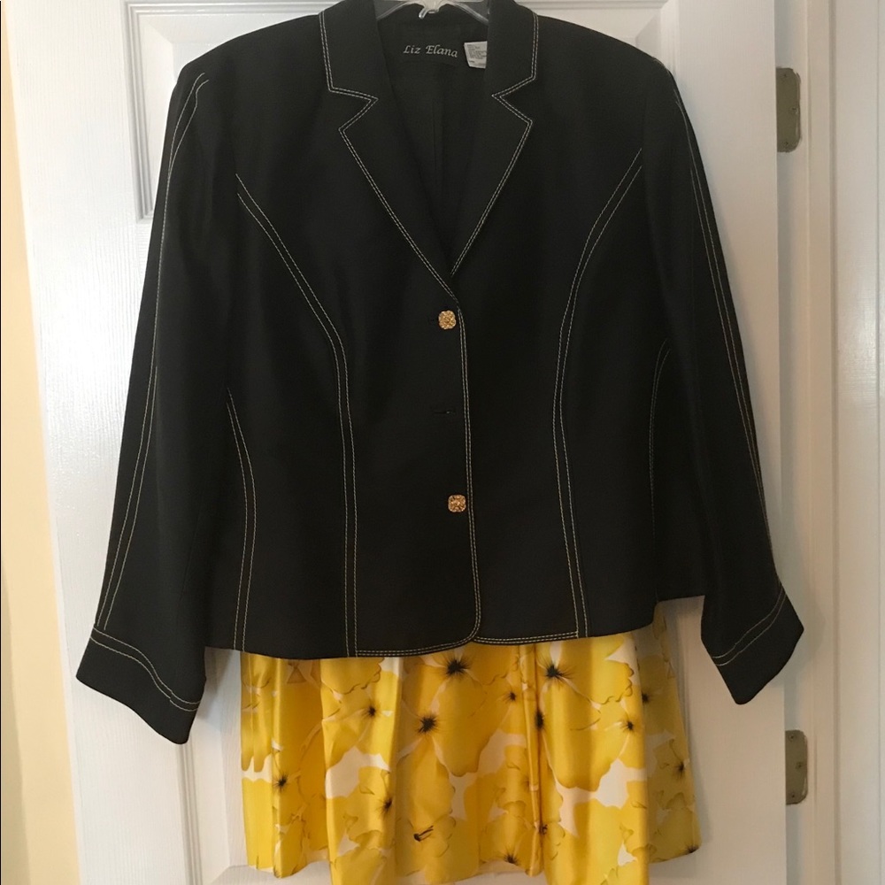 Silk Suit. Liz Elana